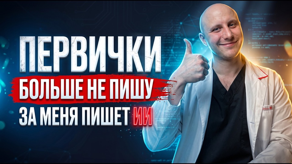 Первички больше не пишу — за меня пишет ИИ